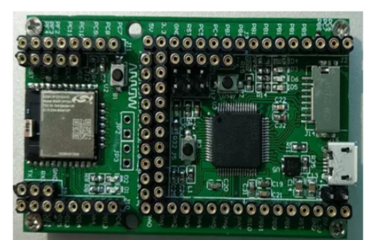 MicroPython module based on microcontroller runs.