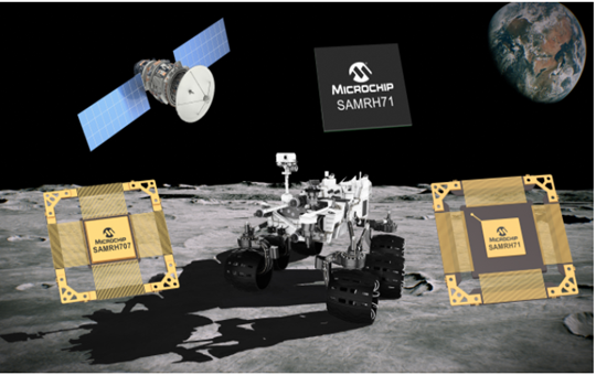 Microchip announced the expansion of the radiation-resistant ArmÒ microcontroller (MCU) product lineup for space systems.