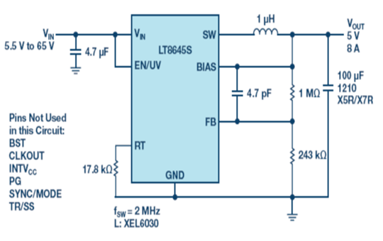 Low EMI/EMC switching converter simplifies ADAS design